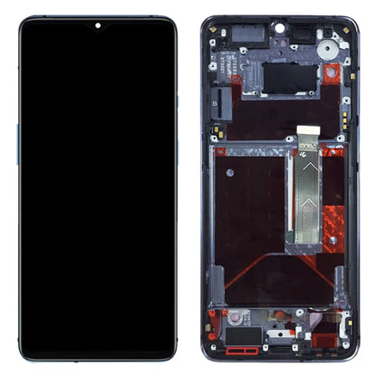 For OnePlus 7T HD1901 HD1903 HD1900 HD1905 Digitizer Full Assembly with Frame OEM LCD Screen (Baby Blue) - LCD Screen by PMC Jewellery | Online Shopping South Africa | PMC Jewellery