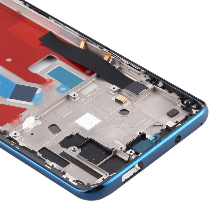 Original Middle Frame Bezel Plate for Huawei Honor X10 5G(Blue) - Full Housing Cover by PMC TechLife | Online Shopping South Africa | PMC TechLife