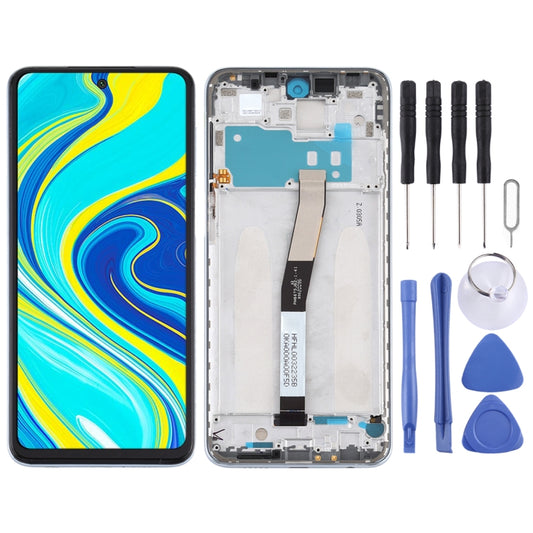 LCD Screen and Digitizer Full Assembly with Frame for Xiaomi Redmi Note 9S / Redmi Note 9 Pro Max / Redmi Note 9 Pro (India) / Redmi Note 9 Pro / Note 10 Lite (Silver) - LCD Screen by PMC Jewellery | Online Shopping South Africa | PMC Jewellery