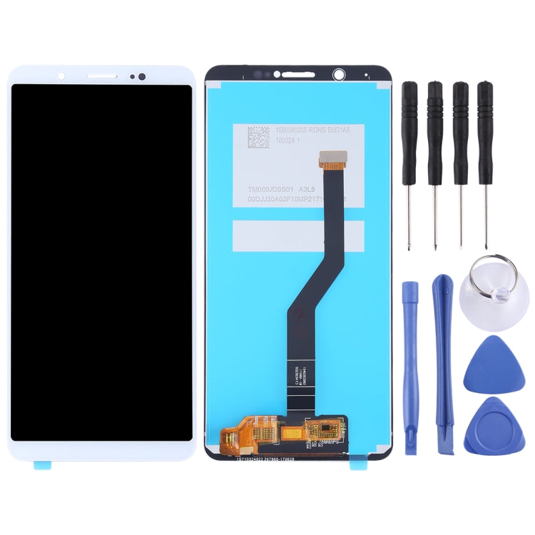 TFT LCD Screen for Vivo Y79 / V7 Plus with Digitizer Full Assembly(White) - LCD Screen by PMC Jewellery | Online Shopping South Africa | PMC Jewellery