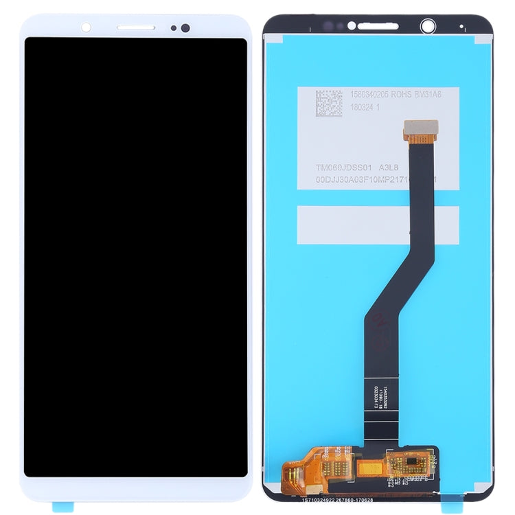 TFT LCD Screen for Vivo Y79 / V7 Plus with Digitizer Full Assembly(White) - LCD Screen by PMC Jewellery | Online Shopping South Africa | PMC Jewellery