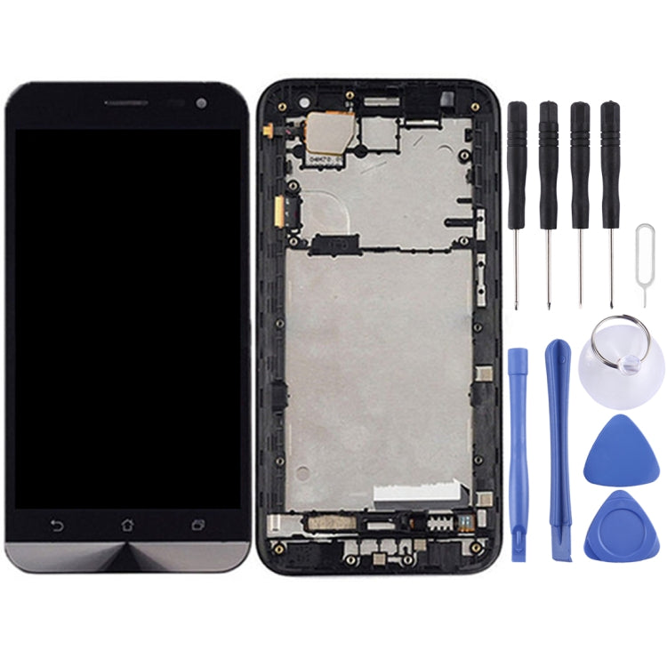 OEM LCD Screen for ASUS Zenfone 2 Laser ZE500KL ZE500KG Z00ED Digitizer Full Assembly with Frame（Black) - LCD Screen by PMC Jewellery | Online Shopping South Africa | PMC Jewellery