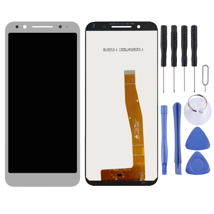 OEM LCD Screen for Alcatel 3 / 5052 / 5052D / 5052Y with Digitizer Full Assembly (White) - LCD Screen by PMC Jewellery | Online Shopping South Africa | PMC Jewellery