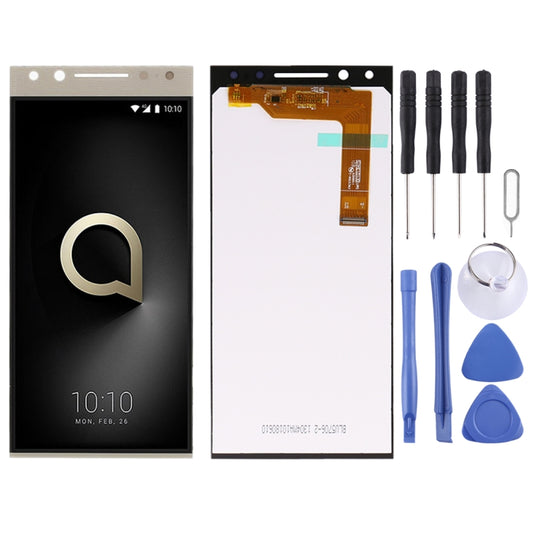 OEM LCD Screen for Alcatel 5 / 5086 / 5086Y / 5086D / 5086A with Digitizer Full Assembly (Gold) - LCD Screen by PMC Jewellery | Online Shopping South Africa | PMC Jewellery