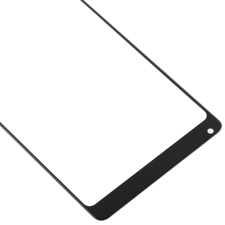 Front Screen Outer Glass Lens for Xiaomi Mi Mix2(Black) - LCD Related Parts by PMC Jewellery | Online Shopping South Africa | PMC Jewellery