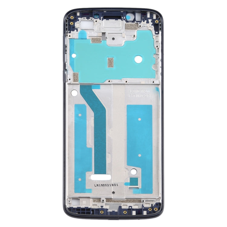 Front Housing LCD Frame Bezel for Motorola Moto G6 Play(Black) - Frame Bezel Plate by PMC Jewellery | Online Shopping South Africa | PMC Jewellery