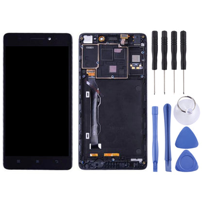 OEM LCD Screen for Lenovo K3 Note / K50-T5 Digitizer Full Assembly with Frame (Black) - LCD Screen by PMC Jewellery | Online Shopping South Africa | PMC Jewellery