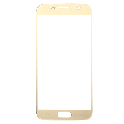 For Galaxy S7 / G930 Front Screen Outer Glass Lens (Gold) - Outer Glass Lens by PMC Jewellery | Online Shopping South Africa | PMC Jewellery