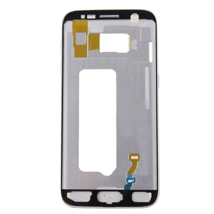 For Galaxy S7 / G930 Front Housing LCD Frame Bezel Plate (Silver) - Frame Bezel Plate by PMC Jewellery | Online Shopping South Africa | PMC Jewellery