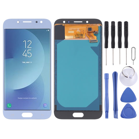 TFT LCD Screen for Galaxy J7 (2017) / J7 Pro /  J730F/DS, J730FM/DS,AT&T with Digitizer Full Assembly (Blue) - LCD Screen by PMC Jewellery | Online Shopping South Africa | PMC Jewellery