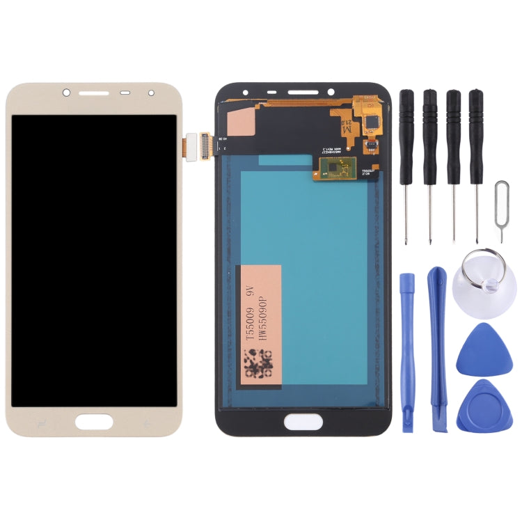 TFT LCD Screen for Galaxy J4 (2018) J400F/DS, J400G/DS With Digitizer Full Assembly (Gold) - LCD Screen by PMC Jewellery | Online Shopping South Africa | PMC Jewellery