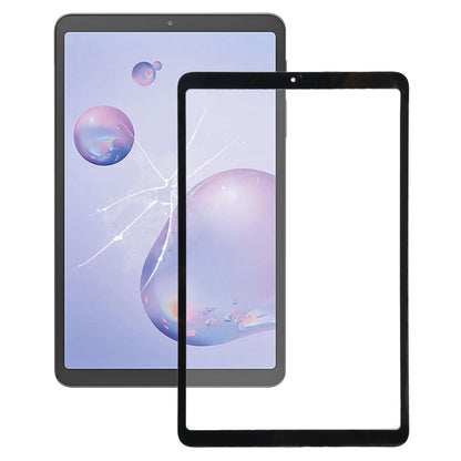 For Samsung Galaxy Tab A 8.4 (2020) SM-T307  Front Screen Outer Glass Lens (Black) - Outer Glass Lens by PMC Jewellery | Online Shopping South Africa | PMC Jewellery