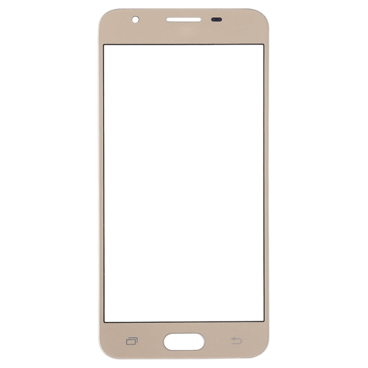 For Samsung Galaxy J5 Prime, On5 (2016), G570F/DS, G570Y 10pcs Front Screen Outer Glass Lens (Gold) - Outer Glass Lens by PMC Jewellery | Online Shopping South Africa | PMC Jewellery