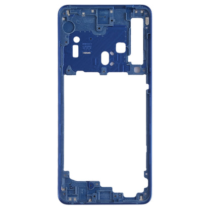 For Galaxy A9 (2018) Middle Frame Bezel Plate (Blue) - Frame Bezel Plate by PMC Jewellery | Online Shopping South Africa | PMC Jewellery