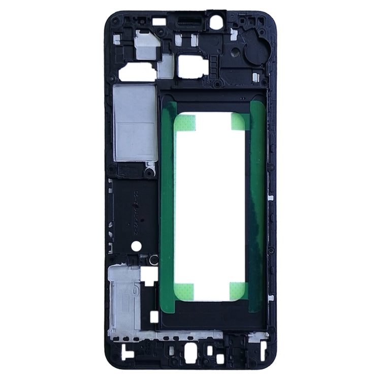 For Galaxy C5 Front Housing LCD Frame Bezel Plate (Black) - Frame Bezel Plate by PMC Jewellery | Online Shopping South Africa | PMC Jewellery