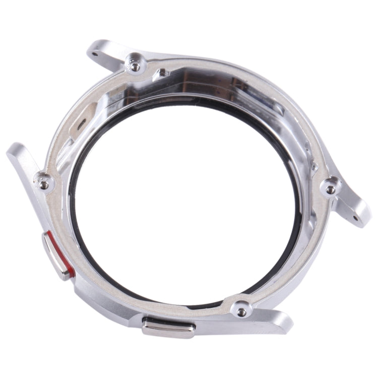 Original LCD Screen Frame Bezel Plate For Samsung Galaxy Watch4 Classic 46mm SM-R890 R895(Silver) - For Samsung by PMC Jewellery | Online Shopping South Africa | PMC Jewellery