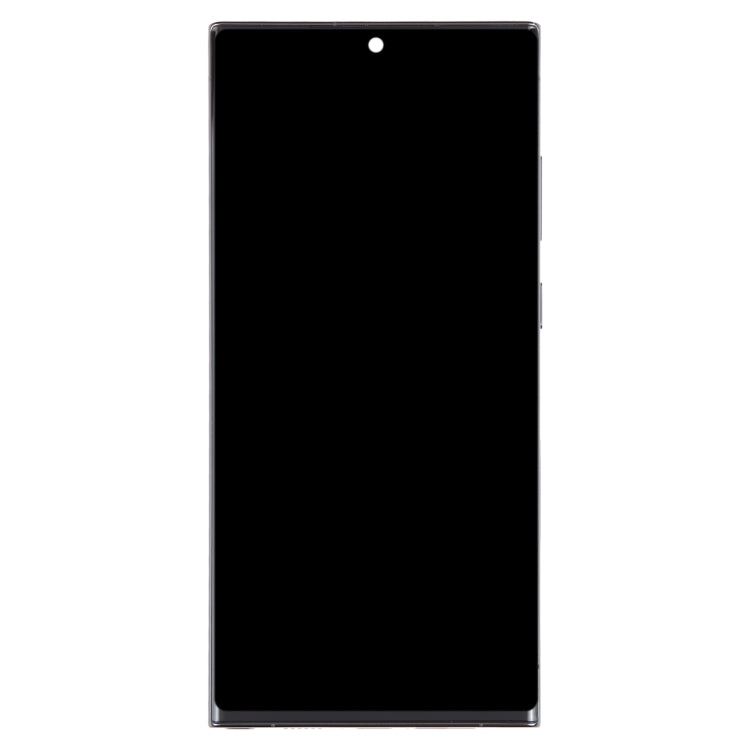 For Samsung Galaxy S23 Ultra 5G SM-S918U US Edition OLED LCD Screen Digitizer Full Assembly with Frame (Black) - LCD Screen by PMC Jewellery | Online Shopping South Africa | PMC Jewellery
