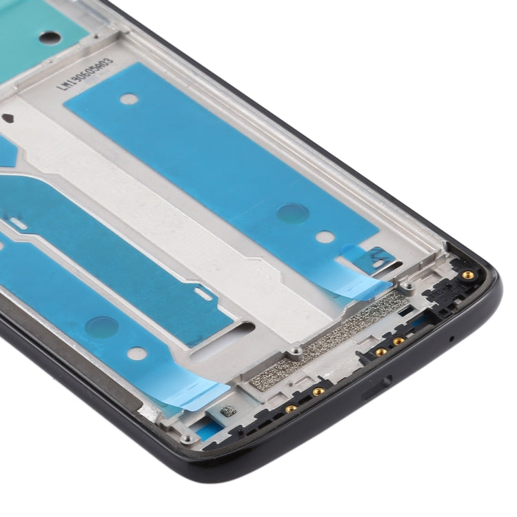 Front Housing LCD Frame Bezel Plate for Motorola Moto E5 Plus (Black) - Frame Bezel Plate by PMC TechLife | Online Shopping South Africa | PMC TechLife