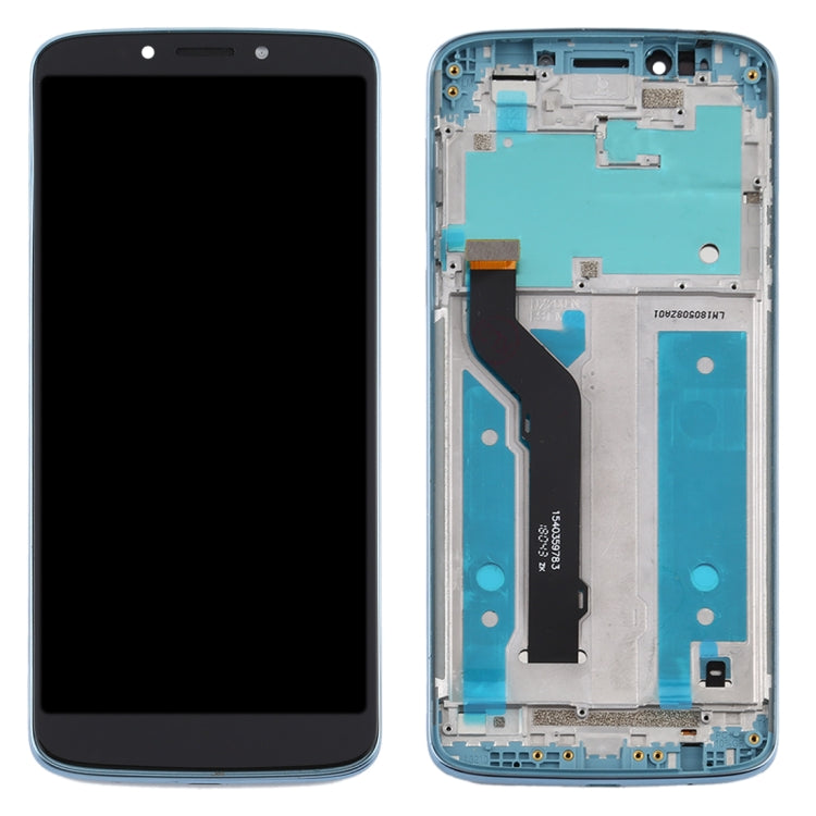 TFT LCD Screen for Motorola Moto E5 Plus Digitizer Full Assembly with Frame(Blue) - LCD Screen by PMC Jewellery | Online Shopping South Africa | PMC Jewellery