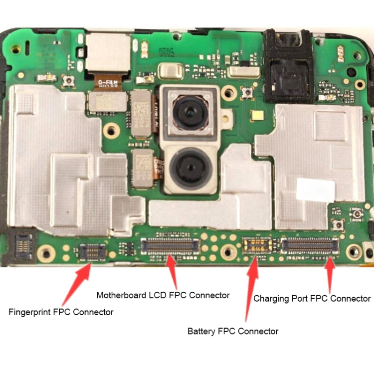 For Huawei Mate 10 10PCS Motherboard LCD Display FPC Connector - FPC Connector by PMC Jewellery | Online Shopping South Africa | PMC Jewellery