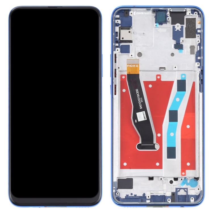 LCD Screen and Digitizer Full Assembly with Frame for Huawei Y9 Prime (2019)(Blue) - LCD Screen by PMC Jewellery | Online Shopping South Africa | PMC Jewellery