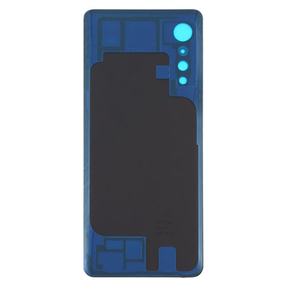 Battery Back Cover for LG Velvet LMG910EMW LM-G910EMW / Velvet 5G LM-G900N LM-G900EM(Silver) - For LG by PMC Jewellery | Online Shopping South Africa | PMC Jewellery