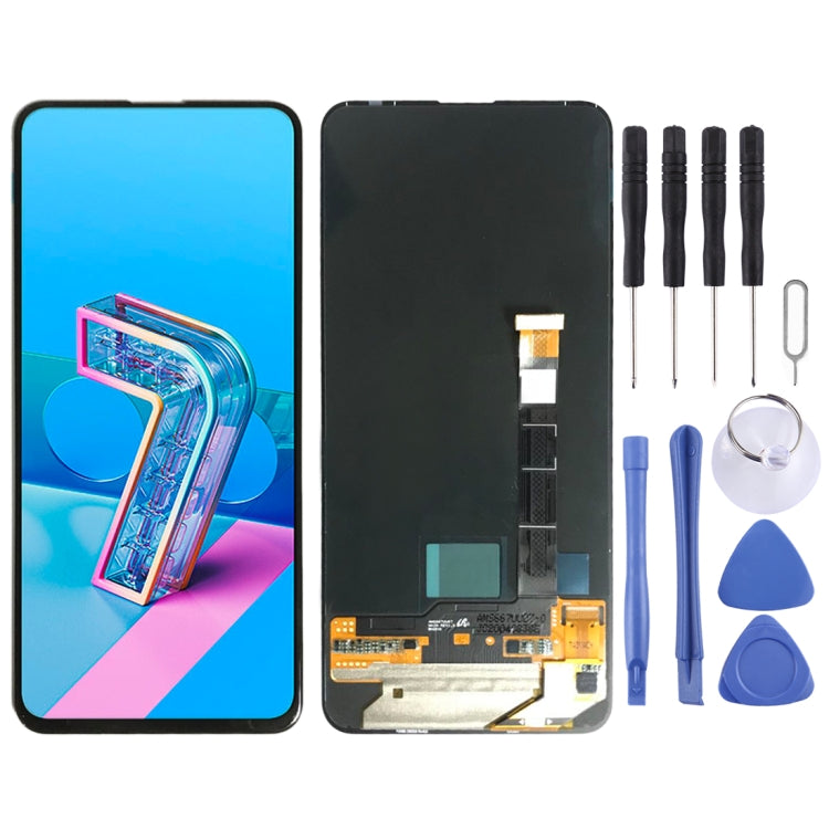 Original OLED LCD Screen for Asus ZenFone 7 / ZenFone 7 Pro ZS671KS ZS670KS with Digitizer Full Assembly (Black) - LCD Screen by PMC Jewellery | Online Shopping South Africa | PMC Jewellery