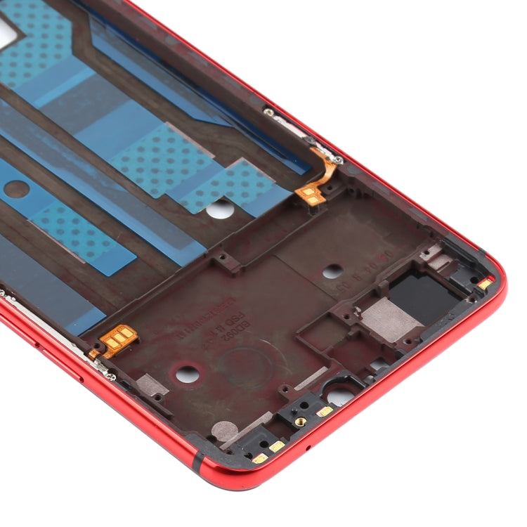 For OPPO R15 PACM00 CPH1835 PACT00 CPH1831 PAAM00 Front Housing LCD Frame Bezel Plate(Red) - Frame Bezel Plate by PMC TechLife | Online Shopping South Africa | PMC TechLife