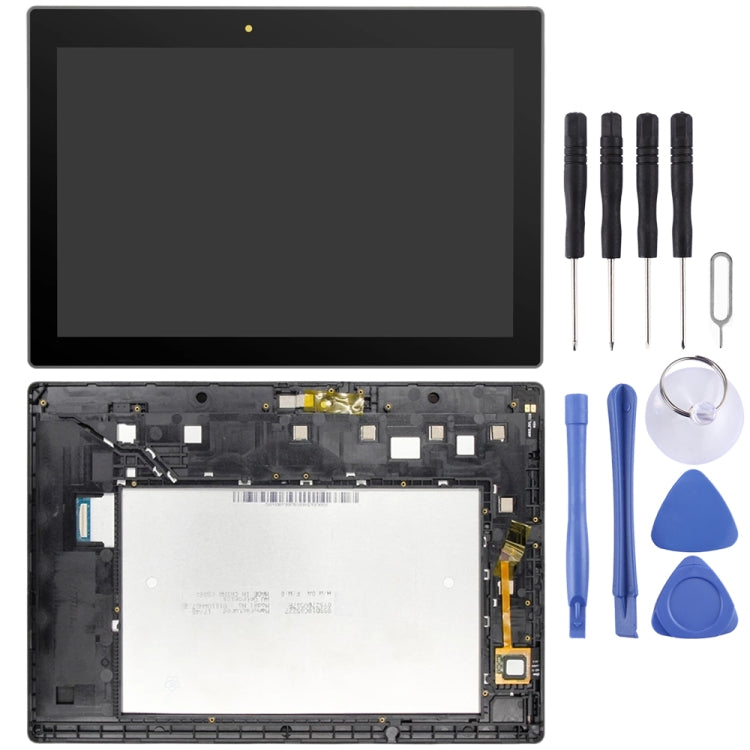 OEM LCD Screen for Lenovo Tab 3 10 Plus ZA0Y ZA0X TB3-X70L TB3-X70F TB3-X70N TB3-X70 Digitizer Full Assembly With Frame (Black) - LCD Screen by PMC Jewellery | Online Shopping South Africa | PMC Jewellery