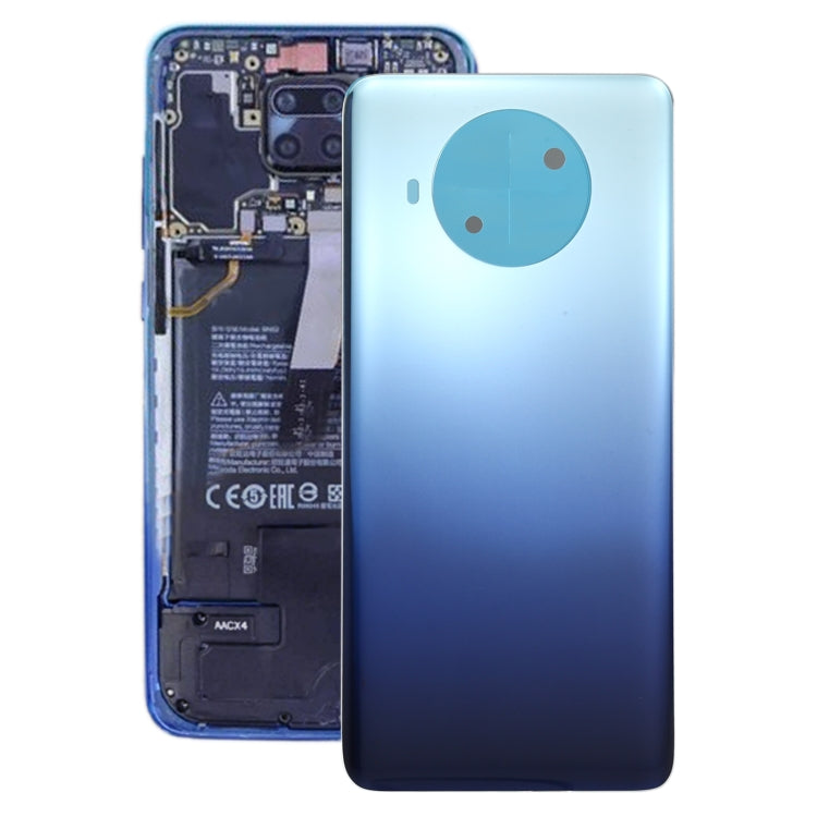 Original Battery Back Cover for Xiaomi Redmi Note 9 Pro 5G  M2007J17C(Blue) - Back Cover by PMC Jewellery | Online Shopping South Africa | PMC Jewellery