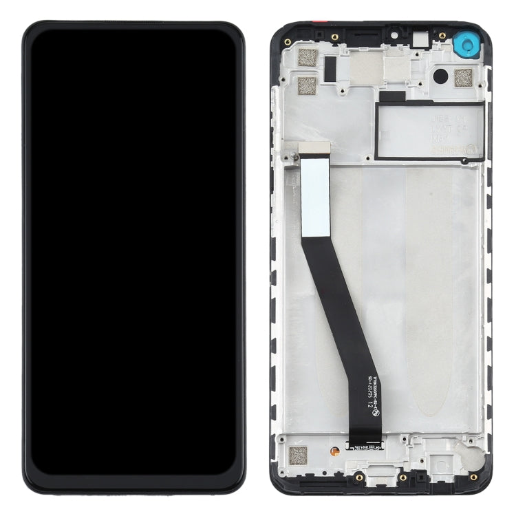 TFT LCD Screen for Xiaomi Redmi Note 9 /Redmi 10X 4G Digitizer Full Assembly with Frame(Black) - LCD Screen by PMC Jewellery | Online Shopping South Africa | PMC Jewellery