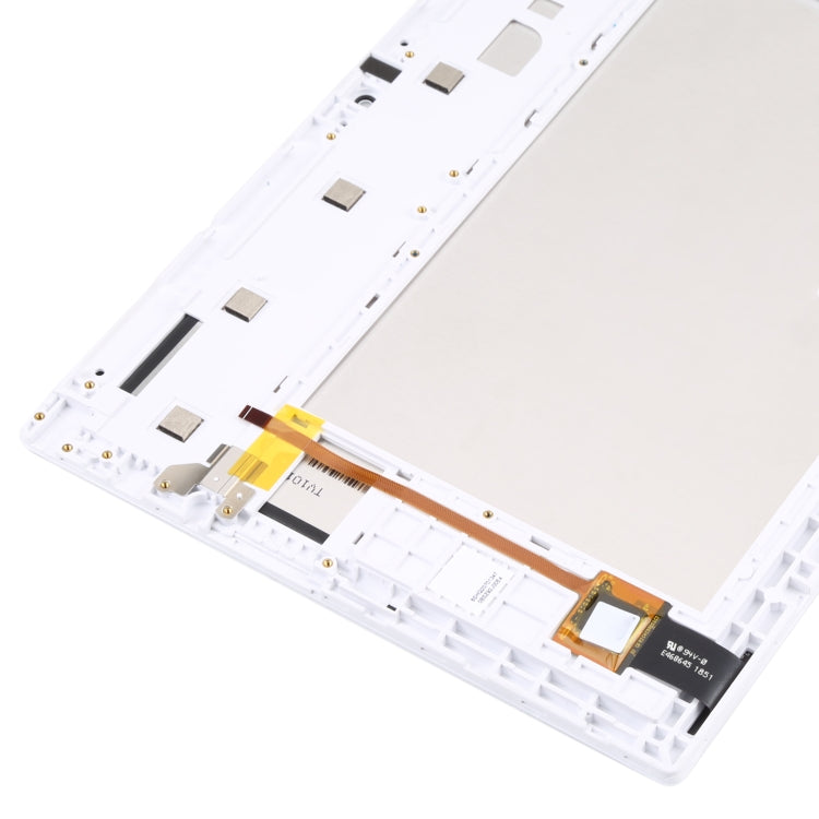 OEM LCD Screen for Lenovo TAB4/TB-X304F/TB-X304L/TB-X304N/TB-X304X/TB-X304 Digitizer Full Assembly with Frame (White) - LCD Screen by PMC Jewellery | Online Shopping South Africa | PMC Jewellery