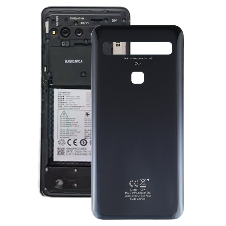 Original Battery Back Cover for TCL 10 5G T790Y T790H(Grey) - For TCL by PMC TechLife | Online Shopping South Africa | PMC TechLife