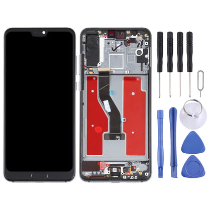 Original OLED LCD Screen for Huawei P20 Pro Digitizer Full Assembly with Frame(Blue) - LCD Screen by PMC Jewellery | Online Shopping South Africa | PMC Jewellery