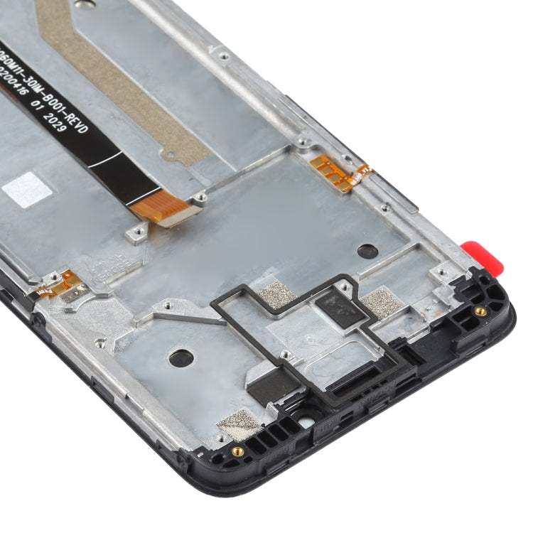 LCD Screen and Digitizer Full Assembly with Frame for Nokia C3(Black) - free shipping - PMC TechLife - Order now!
