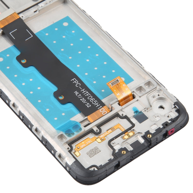 LCD Screen and Digitizer Full Assembly with Frame for Motorola Moto E7(Black) - free shipping - PMC TechLife - Order now!