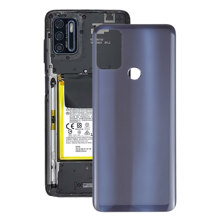 Battery Back Cover for Motorola Moto G50 XT2137-1 XT2137-2 (Grey) - Back Cover by PMC Jewellery | Online Shopping South Africa | PMC Jewellery