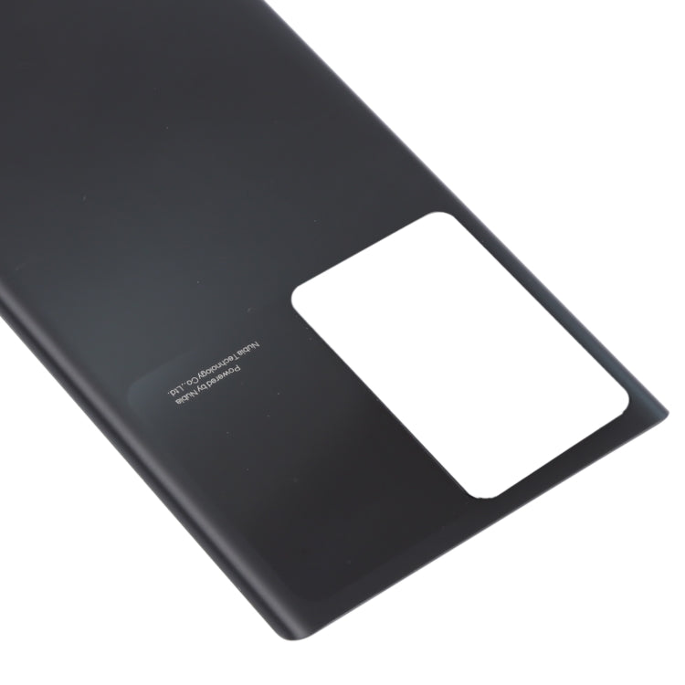 Glass Battery Back Cover for ZTE Nubia Z30 Pro(Black) - For ZTE by PMC TechLife | Online Shopping South Africa | PMC TechLife