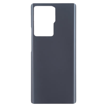 Glass Battery Back Cover for ZTE Axon 30 Ultra 5G(Black) - For ZTE by PMC Jewellery | Online Shopping South Africa | PMC Jewellery