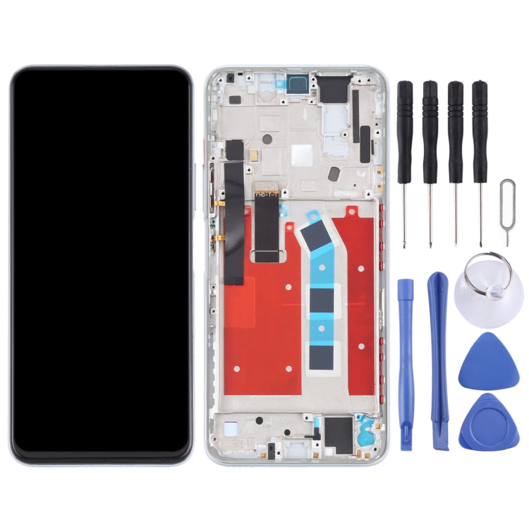 OEM LCD Screen for Honor X10 Pro Digitizer Full Assembly with Frame(Silver) - free shipping - PMC TechLife - Order now!