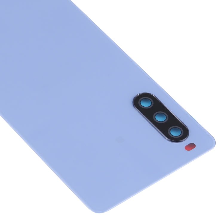 Battery Back Cover for Sony Xperia 10 III(Purple) - Back Cover by PMC TechLife | Online Shopping South Africa | PMC TechLife