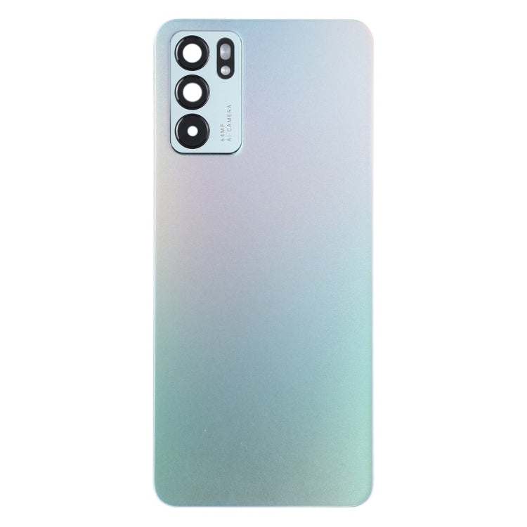 For OPPO Reno6 5G PEQM00, CPH2251 Original Battery Back Cover (Twilight) - Back Cover by PMC Jewellery | Online Shopping South Africa | PMC Jewellery