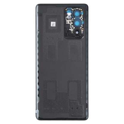 For OPPO Reno6 Pro 5G PEPM00, CPH2249 Original Battery Back Cover (Black) - Back Cover by PMC Jewellery | Online Shopping South Africa | PMC Jewellery