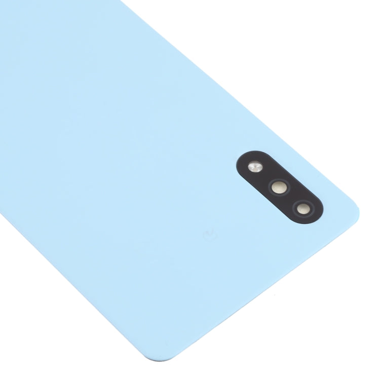 Battery Back Cover with Camera Lens Cover for Sony Xperia Ace II SO-41B(Blue) - Back Cover by PMC TechLife | Online Shopping South Africa | PMC TechLife