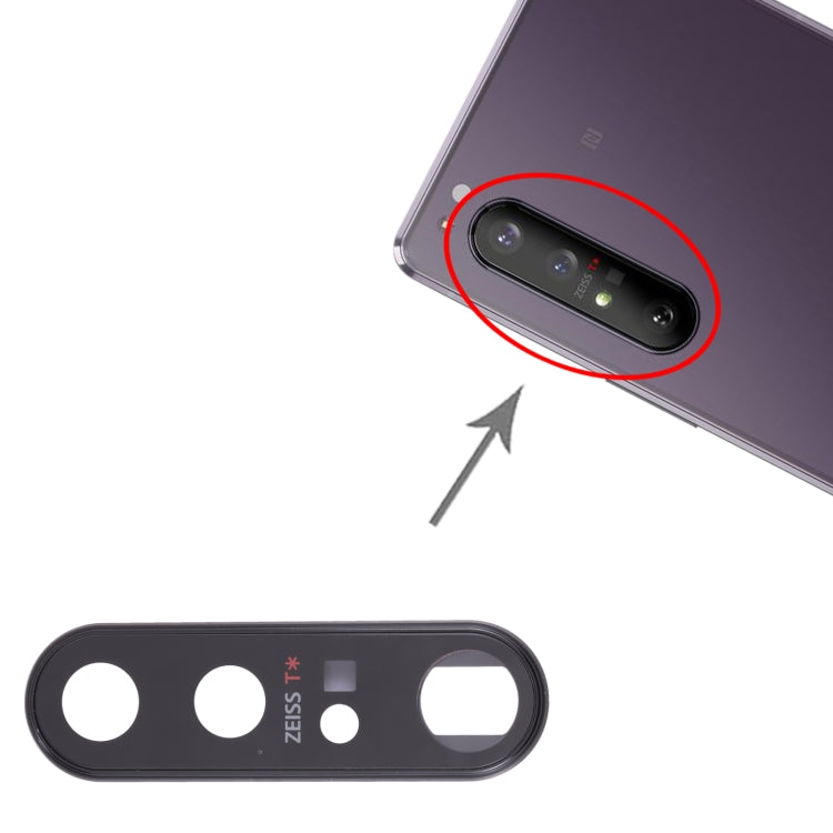 Original Camera Lens Cover for Sony Xperia 1 II(Black) - Camera by PMC TechLife | Online Shopping South Africa | PMC TechLife