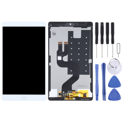 Original LCD Screen for Huawei MediaPad M3 8.4 BTV-W09/BTV-DL09 Digitizer Full Assembly with Fingerprint (White) - LCD Screen by PMC Jewellery | Online Shopping South Africa | PMC Jewellery