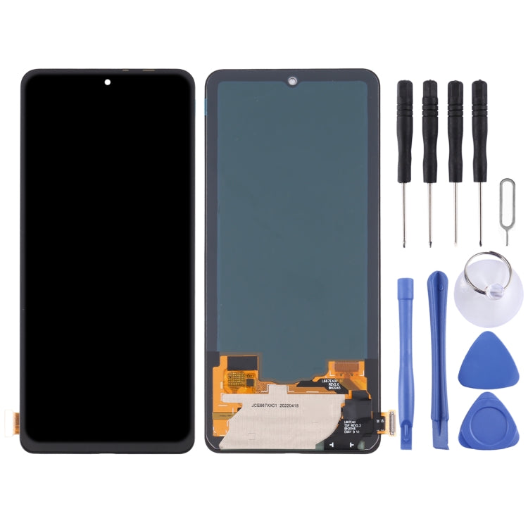 OLED Material LCD Screen and Digitizer Full Assembly For Xiaomi Redmi K40/Redmi K40 Pro/Redmi K40 Pro+/11i/11X/11X Pro/Poco F3/Black Shark 4/Black Shark 4 Pro/Black Shark 4S/Black Shark 4S Pro - LCD Screen by PMC Jewellery | Online Shopping South Africa | PMC Jewellery