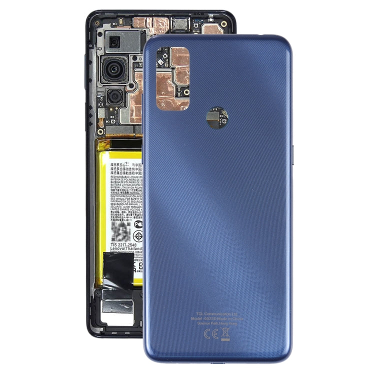 For Alcatel 1S 2021 6025H Original Battery Back Cover  (Blue) - Back Cover by PMC Jewellery | Online Shopping South Africa | PMC Jewellery