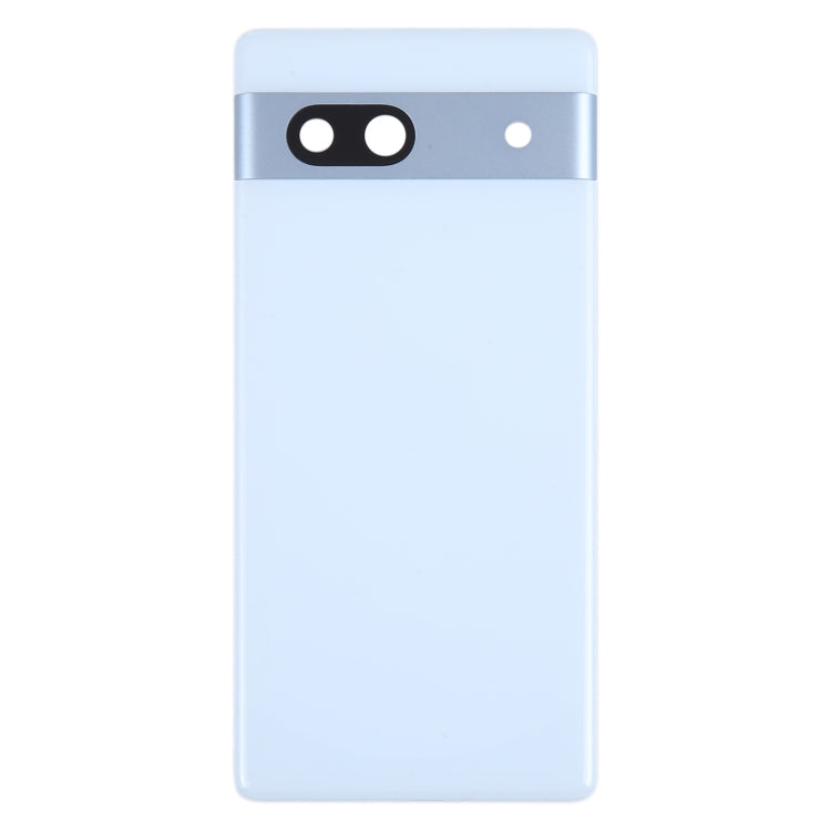 For Google Pixel 7A Original Battery Back Cover with Camera Lens Cover(Blue) - Back Cover by PMC Jewellery | Online Shopping South Africa | PMC Jewellery