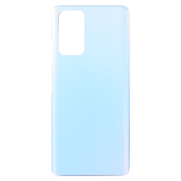 Glass Battery Back Cover for Xiaomi Redmi Note 10 Pro/Redmi Note 10 Pro Max/Redmi Note 10 Pro India(Blue) - Back Cover by PMC Jewellery | Online Shopping South Africa | PMC Jewellery